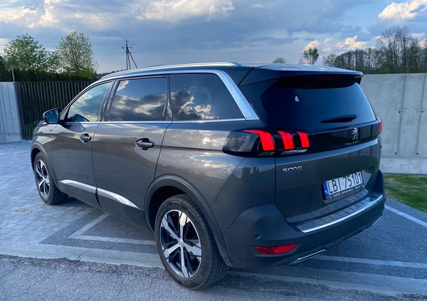Peugeot 5008 cena 115900 przebieg: 122000, rok produkcji 2019 z Glinojeck małe 277
